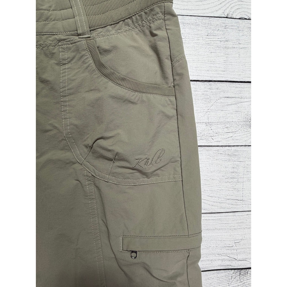 Kuhl Ankle Cinch Cargo Pant Women's 8 Hiking Utility Athletic Gorpcore - Picture 4 of 8